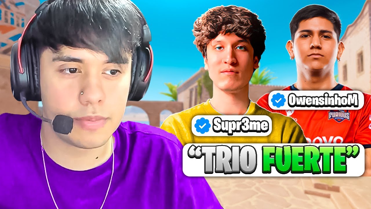 EL TRIO MAS FUERTE DE FACEIT LLEGO y LOS RIVALES la pasaron mal💀