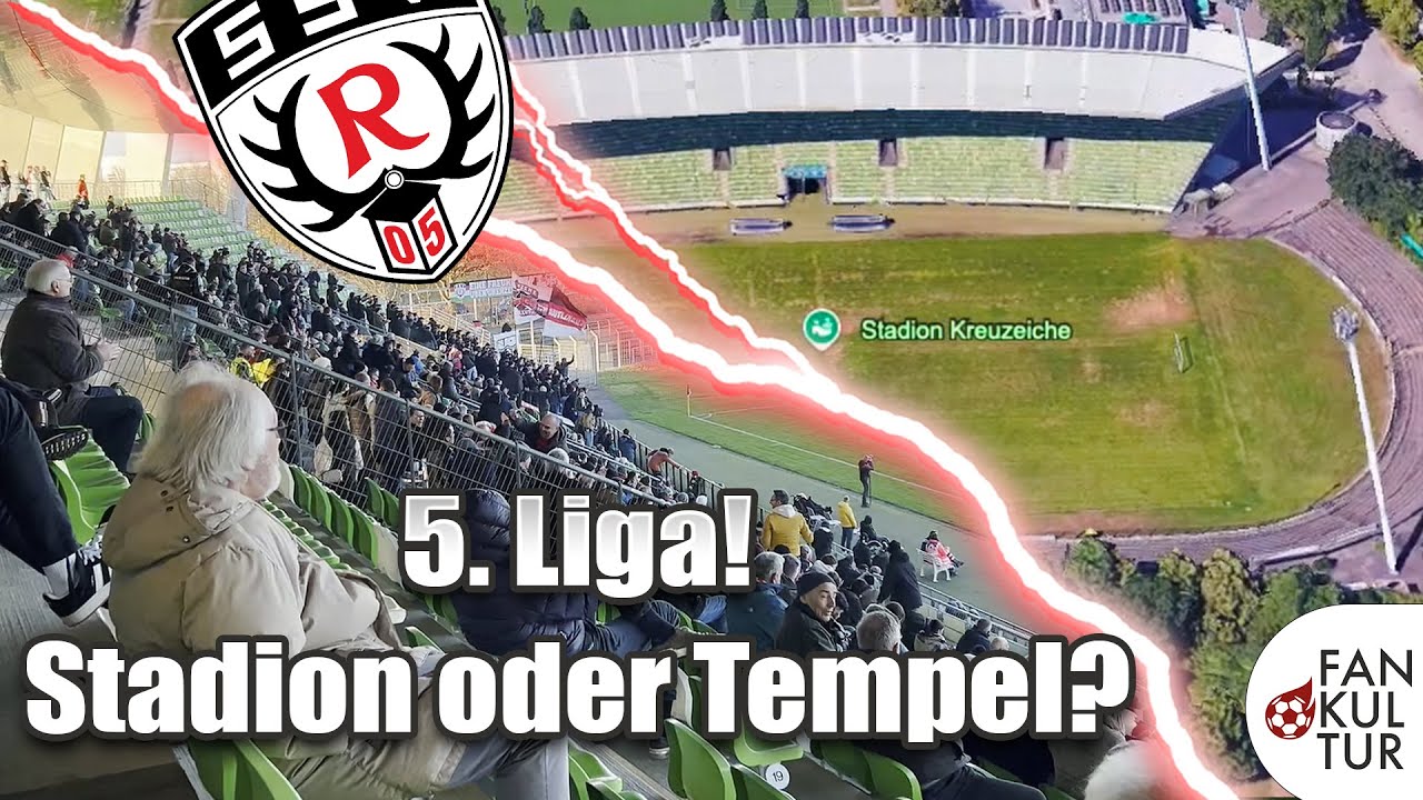 GEILES STADION | TRADITION in 5. LIGA | Ein Tag Fan von: SSV Reutlingen | Fußball-Stadion-Vlog 🏟️