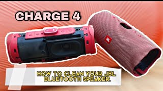 How to Remove \& Clean Cover | JBL Charge 4 | JBL SPEAKERS