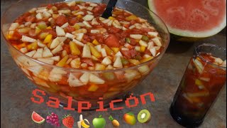 Salpicón de Frutas Colombiano (Coctel de Frutas)