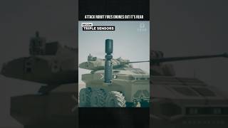 Saldırı Robotu Arkasından Drone Fırlatıyor