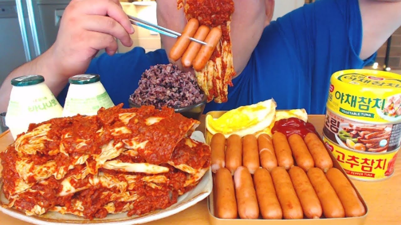 실비가 도둑을 만났을때 ' 실비김치+밥도둑메뉴 ' Very Spicy Kimchi MUKBANG