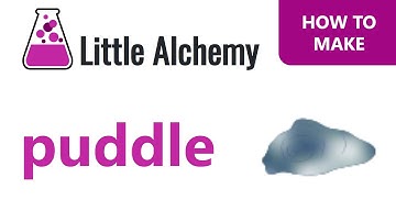How to make a Puddle in Little Alchemy
