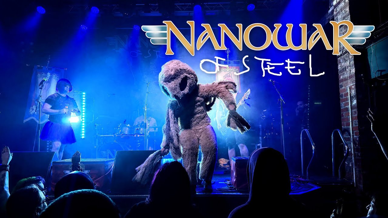 Nanowar Of Steel - Il Cacciatore della Notte - live at The Brook