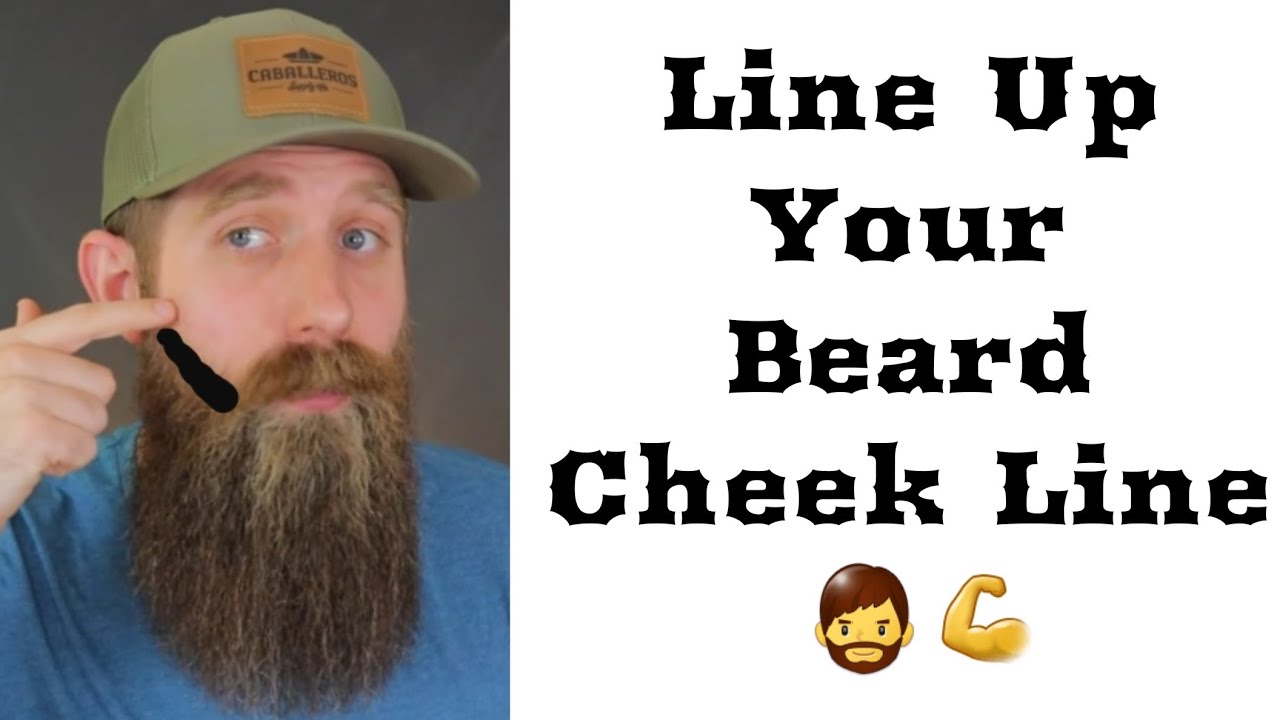 Line Up your Beard Cheek Line!