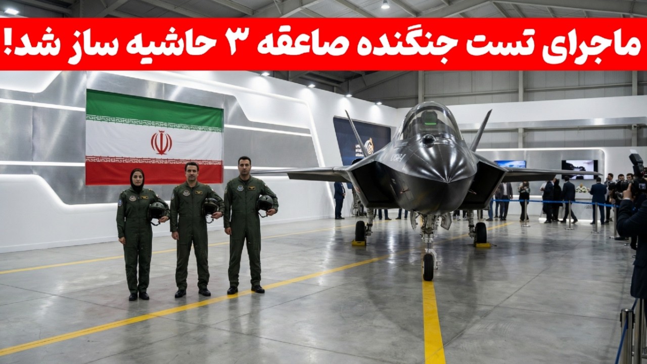 جنگنده پیشرفته صاعقه ۳ جدید | هیچکس از این جنگنده نیمه سنگین خبر نداشت