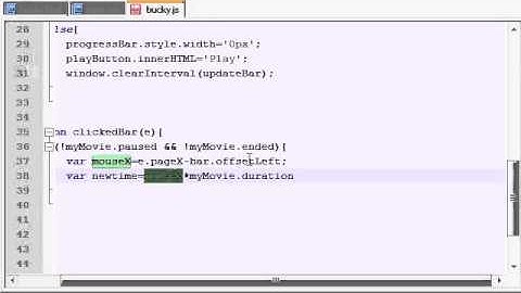 HTML5 Tutorial   34   Finishing Up the Video Player!