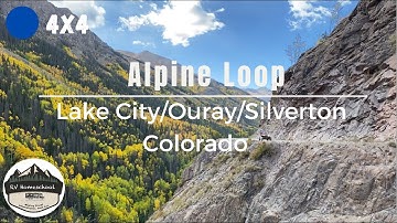 Alpine Loop 4x4 Trail - Lake City, Ouray, Silverton Colorado - Moderate Jeep, Badge of Honor