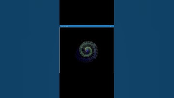 Python project ||🌈 Hypnotic Rainbow Spiral with Python Turtle 🐢✨ #coding #python #programming #code