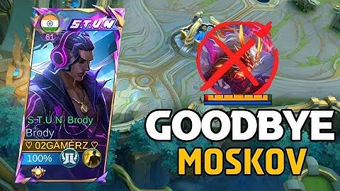 SORRY MOSCOV YOUR ATTACK SPEED CANNOT BEAT THIS CHEAT BUILD FOR BRODY!!😱 | BRODY BEST BUILD 2025