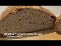 100% spelt sourdough loaf. A step by step video for an 80% hydration 100% spelt sourdough loaf.