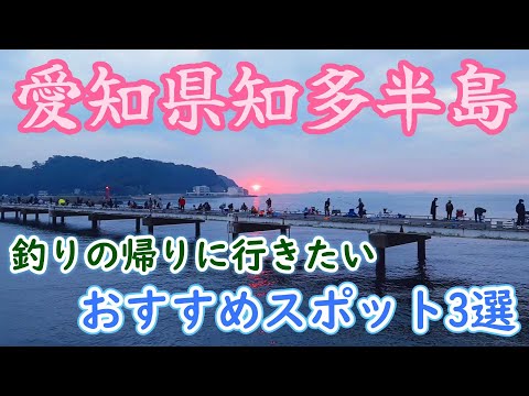 【愛知県知多半島】釣りの帰りに魚ひろば、魚太郎、海のドラゴンに行ってみた。