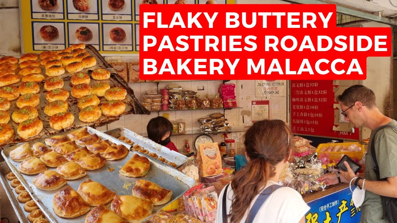 FLAKY BUTTERY Pastries Roadside Bakery Malacca Malaysia Food Pooh Keon