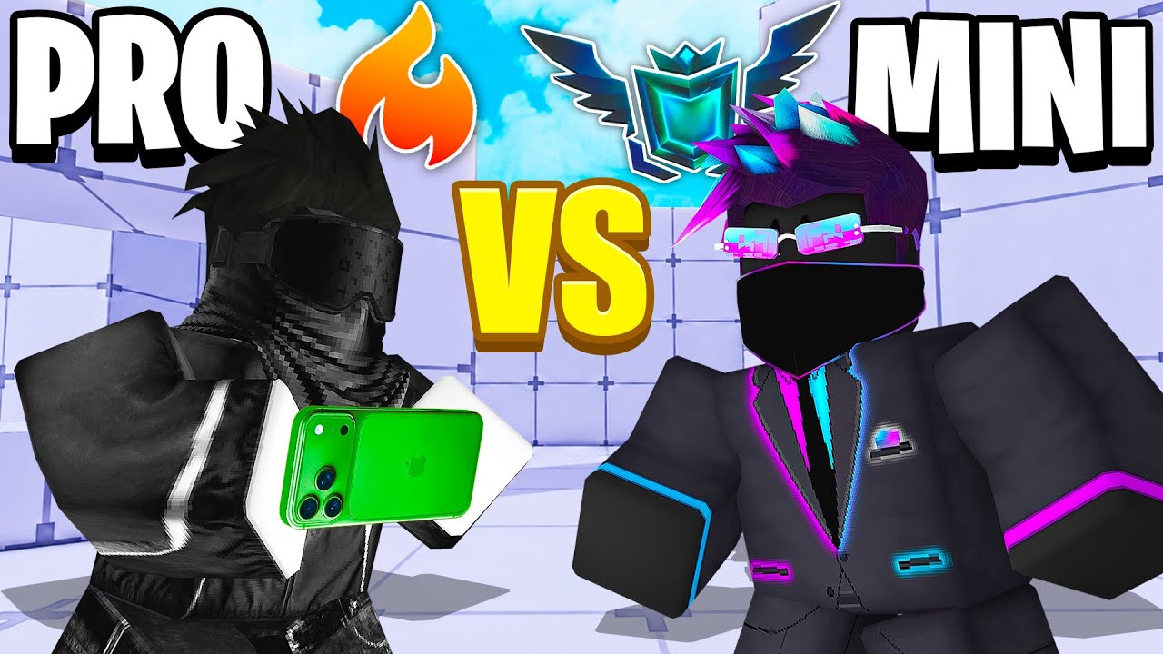 MINIBLOXIA vs #1 MOBILE PRO in Roblox Rivals...