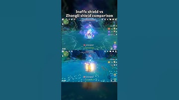 INEFFA SHIELD VS ZHONGLI SHIELD COMPARISON