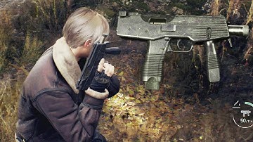 Resident Evil 4 Remake Demo (4K 60FPS) - TMP Gameplay: How To Unlock The Secret Weapon TMP