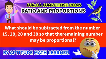what should be subtracted from the numbers 15, 28, 20, and 38, so that the remaining number may be