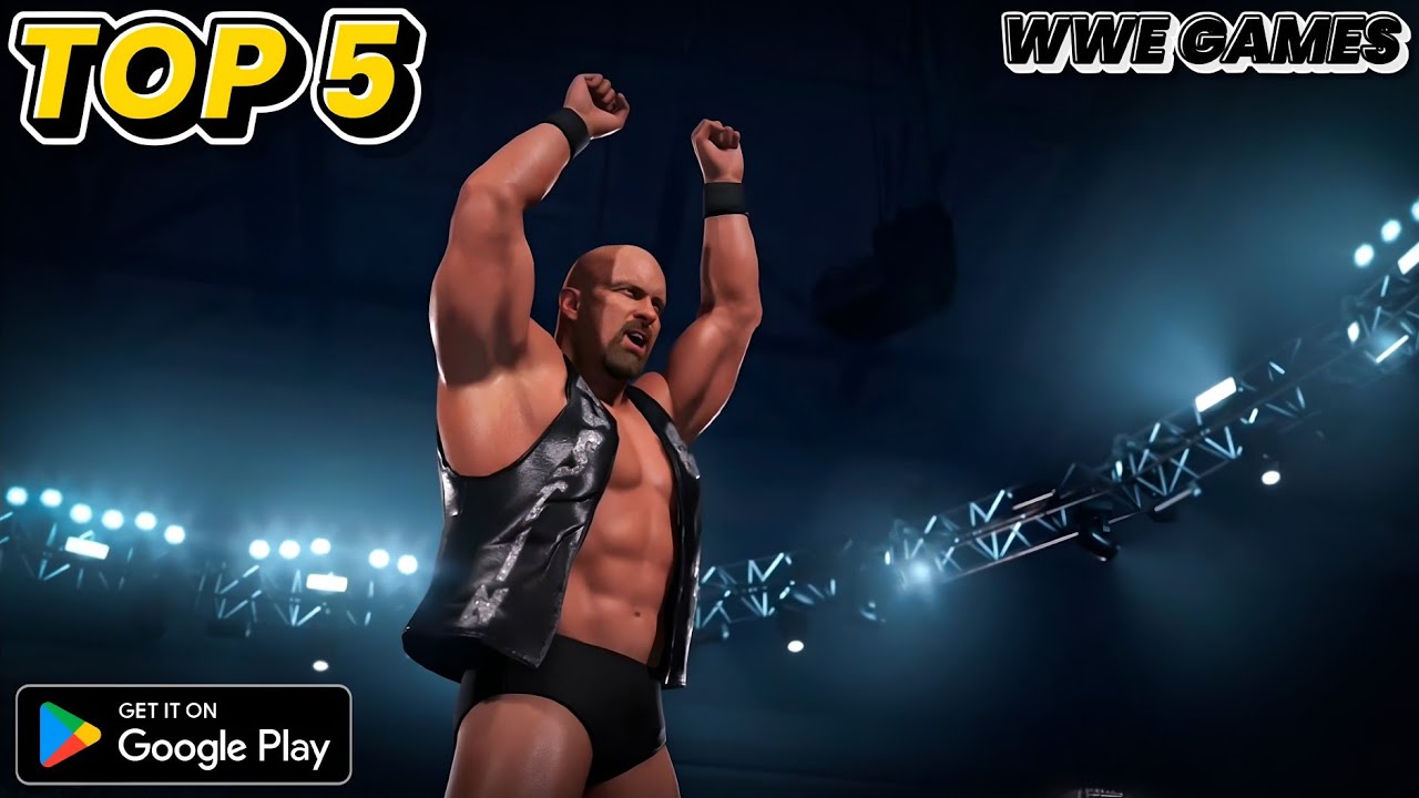 Top 5 best WWE Games for Android with download link.