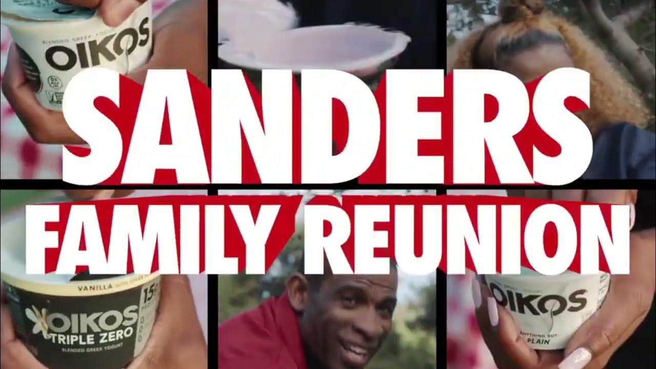 Oikos Super Bowl Commercial 2023 Deion Sanders Family YouTube