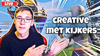 🔴 LIVE CREATIVE FUNGAMES MET KIJKERS SPELEN | FORTNITE BATTLE ROYALE | LIVE NEDERLANDS