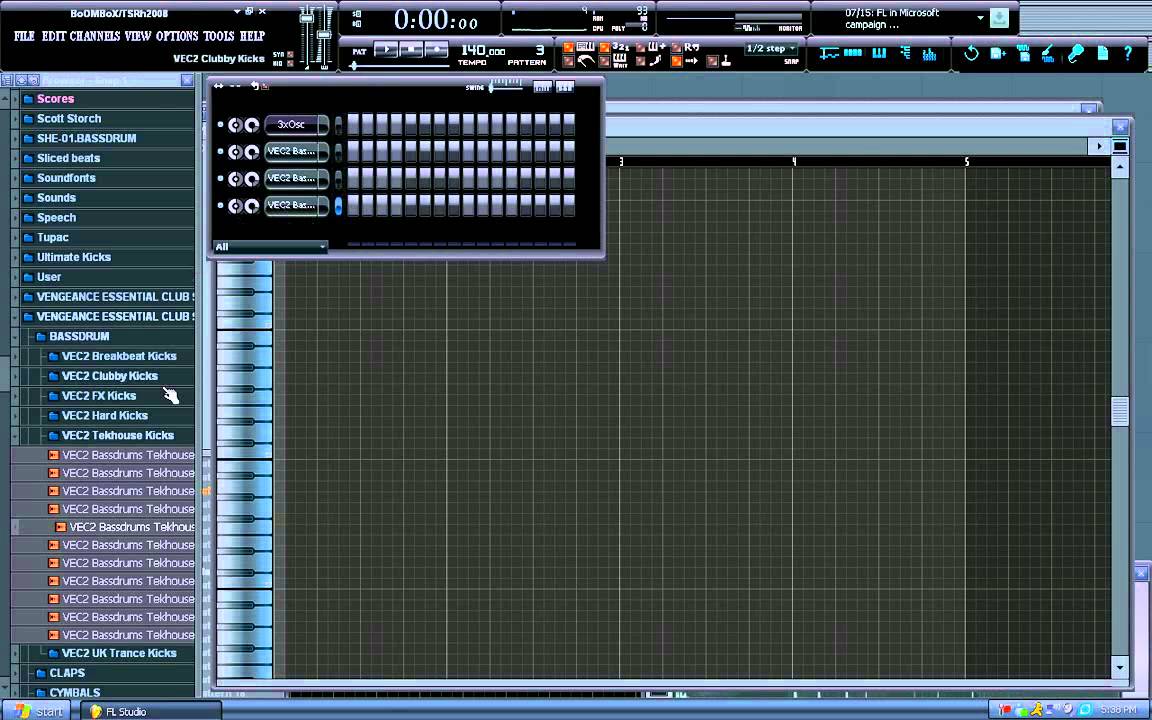 How to make an Electro sound bass with 3xosc in FL Studio YouTube