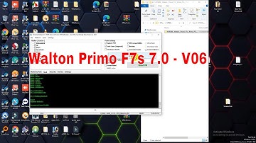 Walton Primo F7s 7.0 - V06  Flash File Hang Log, Dead Recovery Fix (Firmware) Free Download