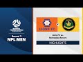 Npl men round 2  lions fc vs rochedale rovers highlights