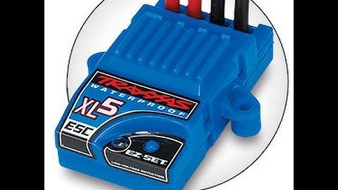 Programming the Traxxas XL-5 System (READ DESCRIPTION)