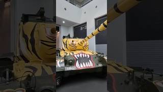 US M46 Pershing..Tiger Painting during the Korean War #usa #tank #koreanwar #m46 #seoul #warmemorial