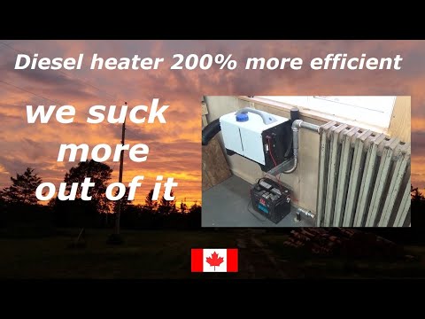 Diesel Heater Upgade 200 More Efficient 