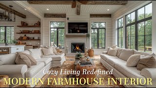 Modern Farmhouse Living: Interior Design Ideas for Comfort & Style