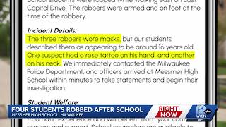 Four Messmer High School Students Robbed