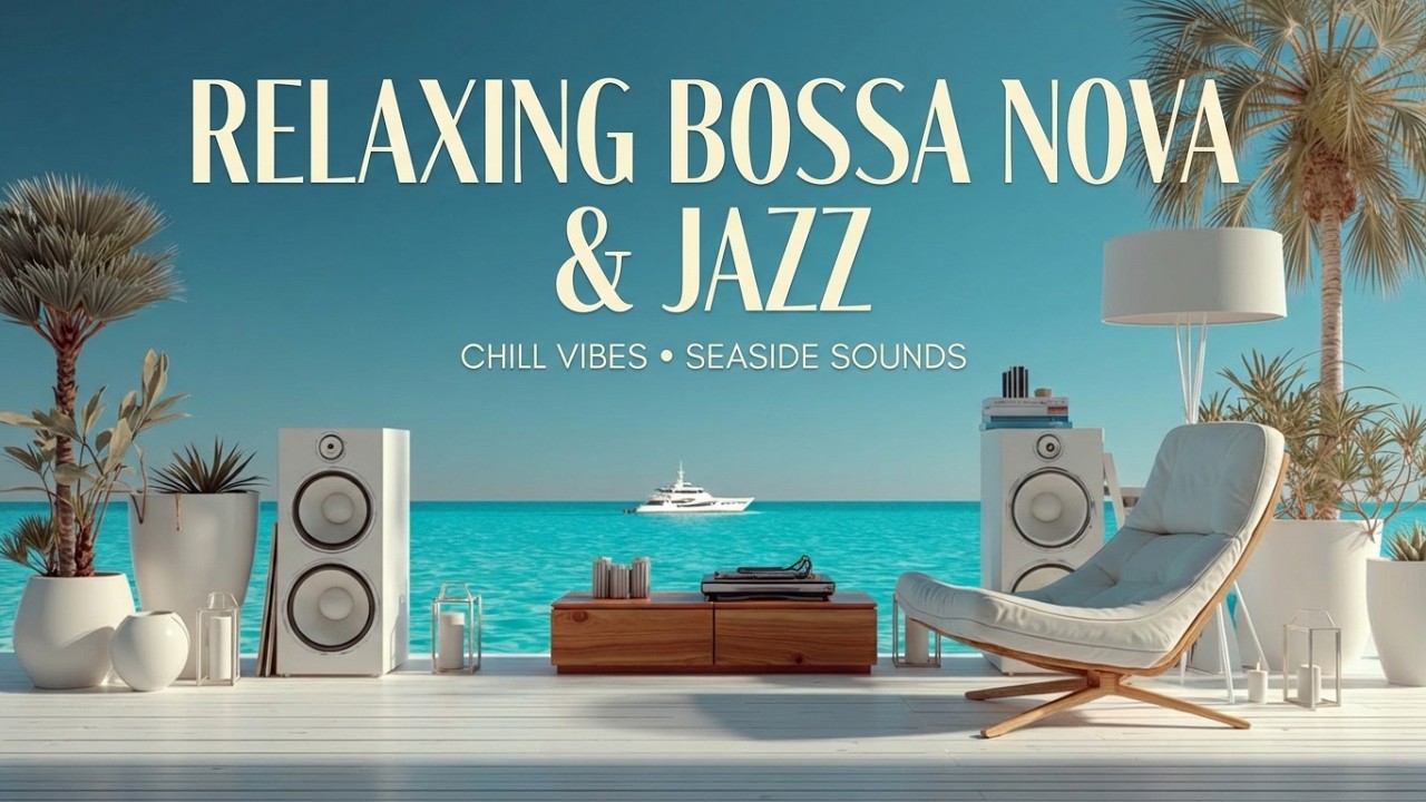 Расслабляющий джаз босса-нова | Прибрежное кафе - Пляжная босса-нова и летние мелодии