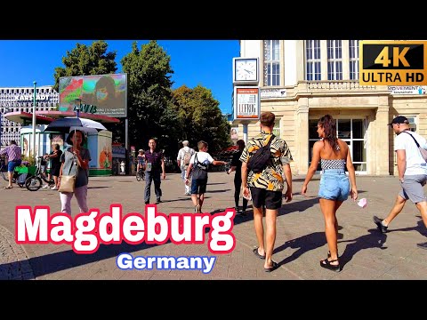 Magdeburg - One of the Most Beautiful Cities in Germany - City Tour 4K