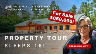 This Michigan Lodge Sleeps 18 & Has Direct ATV   Snowmobile Access