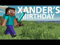 A Birthday Message for Xander.