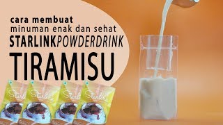 TIRAMISU Starlink no sugar 1000 gr  tiramisu bubuk minuman premium