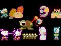 100 THE CUPHEAD SHOW! {Mega Compilation} Sound Variations in 500 Seconds