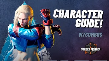Cammy Character Guide! In Depth Breakdown W/Combos & Frame Data - Street Fighter 6 Full Game