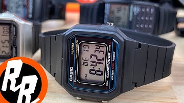Casio W-217H “The bigger F91”