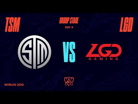 TSM vs LGD | Worlds Group Stage Day 4 | Team SoloMid vs LGD Gaming (2020)