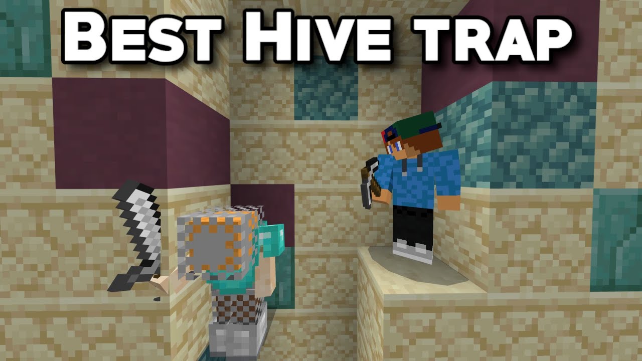 The Best Hive Skywars Trap - YouTube