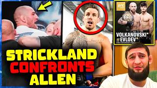 Sean Strickland CONFRONTS Khamzat Chimaev's Teammate Brendan Allen, Huge UFC 333 Event ANNOUNCED!