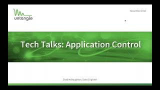 Tech Talks: Application Control screenshot 2