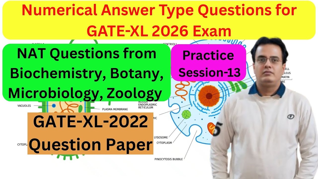 Practice Session-14: Target GATE-2026 Exam: NAT Type Questions from PYQ GATE-XL 2021 Year