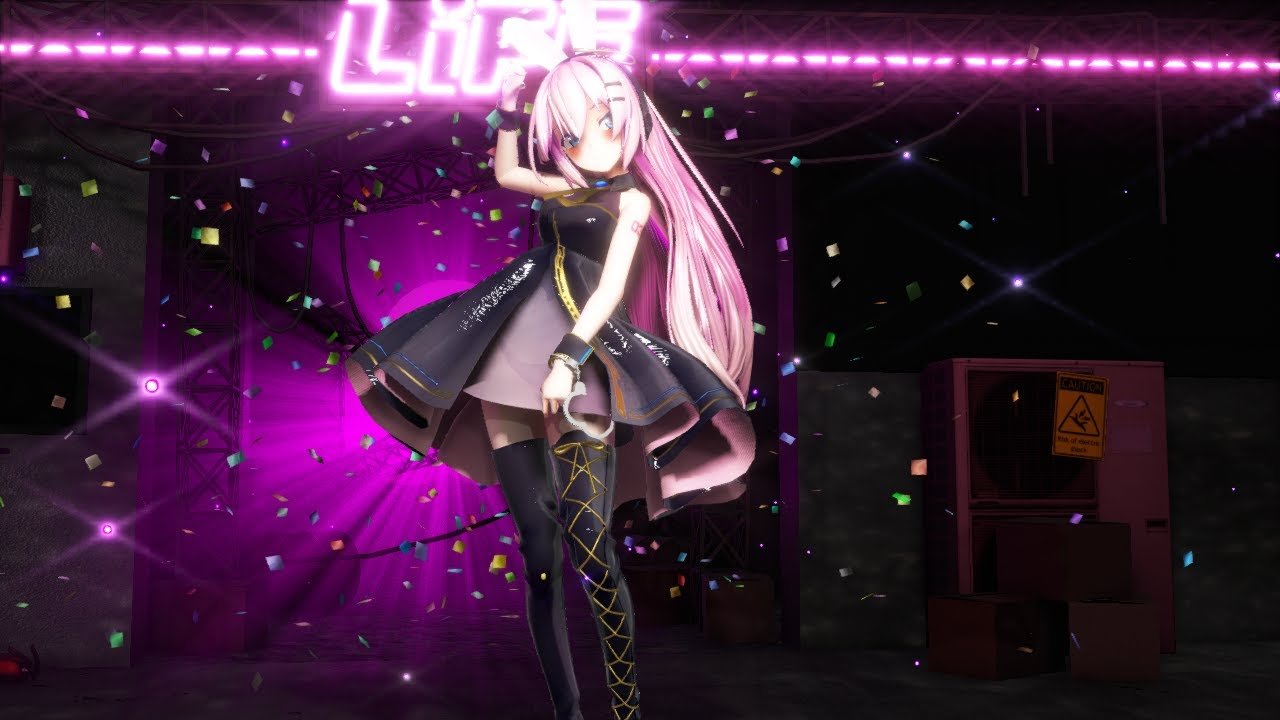 MMD】 ラビットホール 『Sour式ルカ』 - YouTube