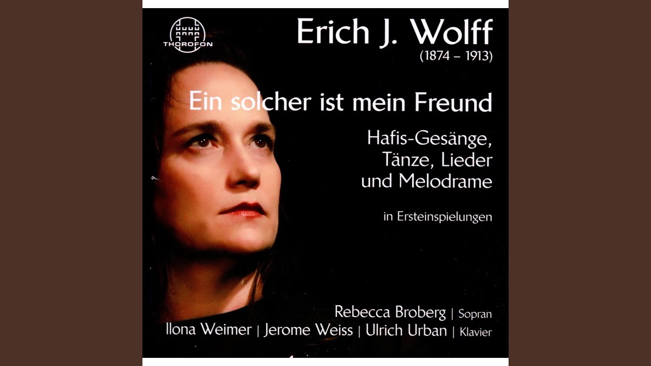 Vierzehn Gesänge auf Gedichte von Hafis, op. post.: Wo ist der Ort, an dem du weilst?