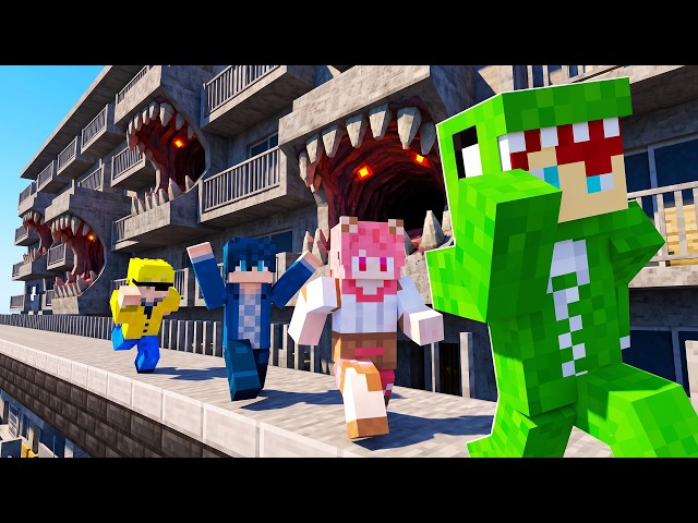人がどんどん消えていく団地【マインクラフト】