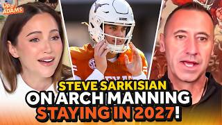 Arch Manning STAYING at Texas? Steve Sarkisian on Texas INSANE Schedule & Mahomes Return Texas Tech?