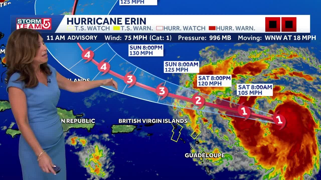 Here's how Erin could impact New England